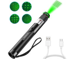 FerKos Professionele Laserpen - USB oplaadbaar - Laserpointer Kat - Laserlampje - Laser - Groen