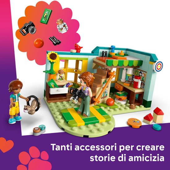 Kit de construction de la salle d'automne LEGO Friends avec Jouets créatifs pour Filles - 42646