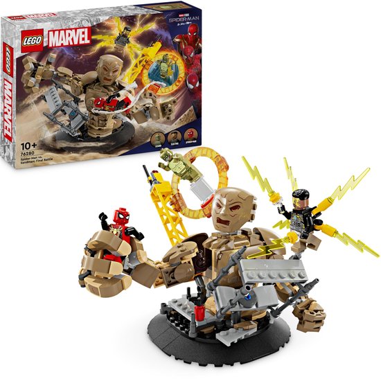LEGO Marvel Spider-Man vs. Sandman: Eindstrijd - Bouwset voor 10+