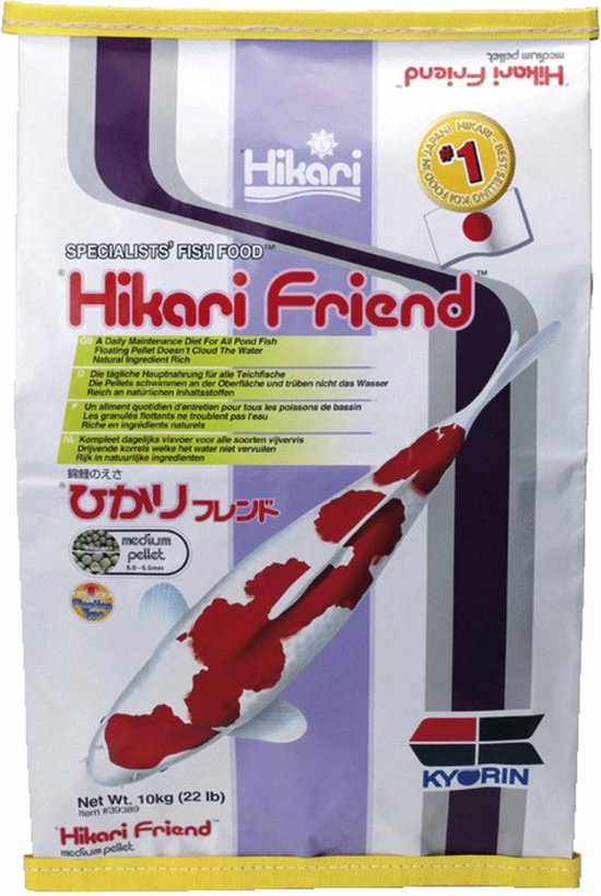 Hikari Friend - Medium korrel - Visvoer - Koivoer - 10 kg