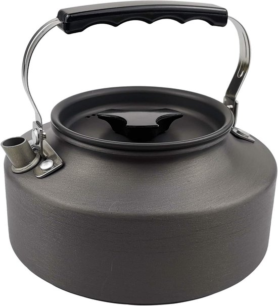 Outdoor Complete Kookset - Non-stick Potten, Pannen & Kookgerei met Opvouwbaar Bestek, Ketel en Kopjes voor Camping & Picknick — afbeelding 4