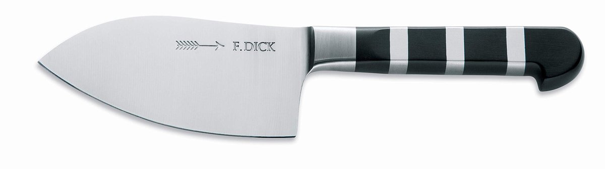 F. DICK Kruidenmes, 1905 (mes met lemmet 12 cm, X50CrMoV15 staal, roestvrij, 56° HRC) 81949122, zwart, 24,8 x 5,75 x 1,8 cm