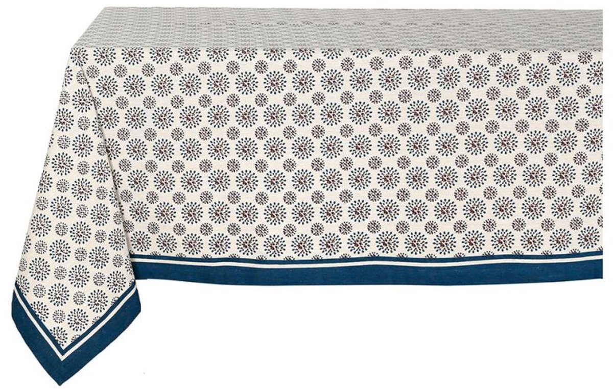 Vierkant Tafelkleed - tafellaken - 145 x 145 cm - 100% katoen -