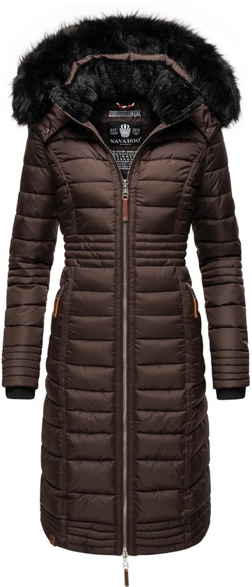Navahoo, Winterjas voor dames, oversized, jas met capuchon, XS-XXL, Emerald Groen, XXL