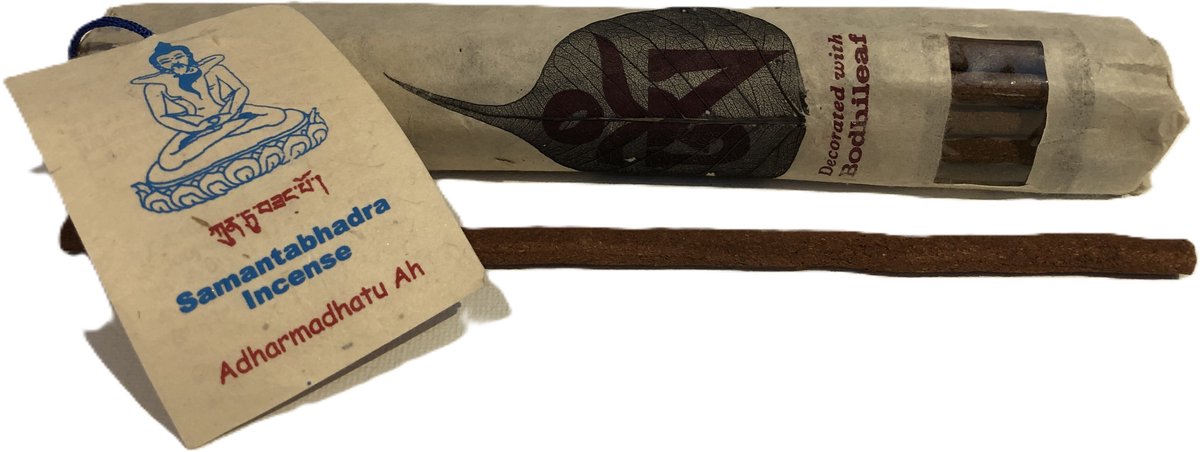 Ruben Robijn Tibetaanse wierook Samantabhadra - Tibetan Incense - wierookstokjes - Bodhileaf n.n.b