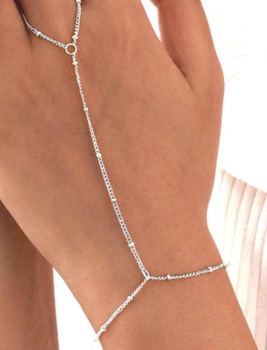 Armband vingerafdruk goud kleurig | Armband graveren