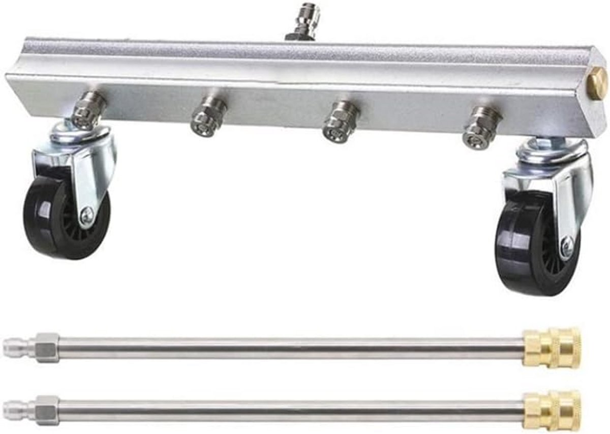 13 Inch Hogedrukreiniger Oppervlaktereiniger voor Vloerreiniging - 4000 PSI met Verlengstangen