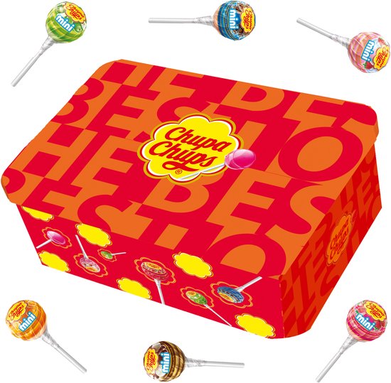 Chupa Chups Best of Mini candy collection box - lollies in ...