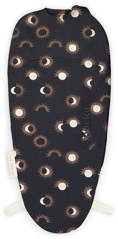 Puckababy Piep Inbakerslaapzakje baby (0-3m) - Eclipse Night - Donker