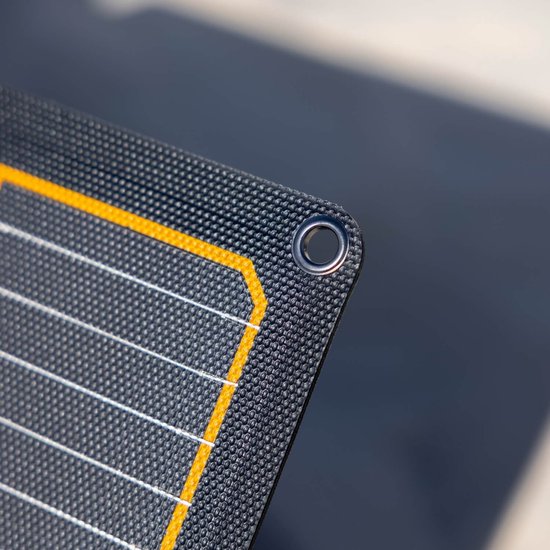FlexSolar® F120 Zonnepaneel - Draagbaar - Opvouwbaar - 120W - IP68 - Geschikt voor Kamperen, Outdoor, Reizen en Noodgevallen - Met Opbergtas - Zwart — afbeelding 4