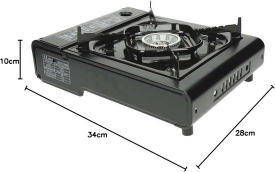 Draagbaar Gasfornuis voor Camping - Direct Klaar voor Gebruik - Ideaal voor Buitenshuis van Campingaz — afbeelding 4
