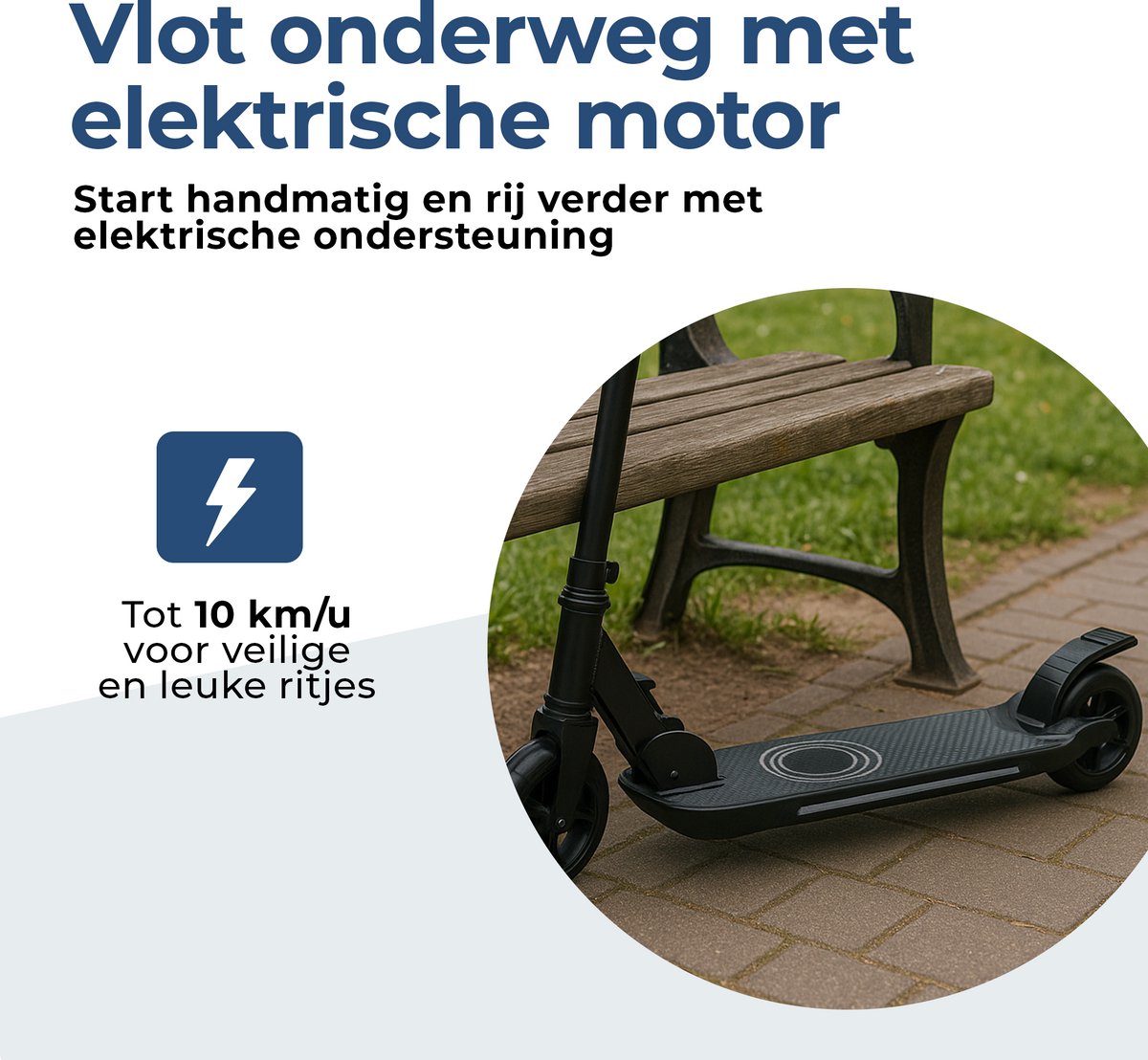 Afbeelding 2 van Denver elektrische step voor kinderen - 10km/u - Kinderstep - LED Verlichting - 6km Bereik - SCK5500B