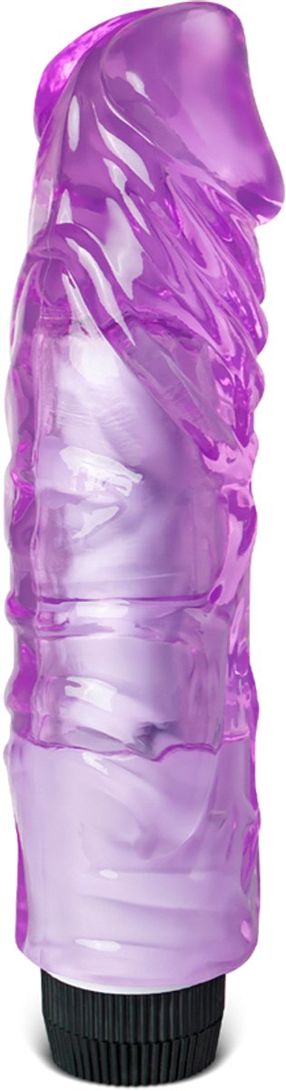 Realistische Vibrator – Transparant Paars – Multispeed Vibratie – Zacht & Waterproof PVC