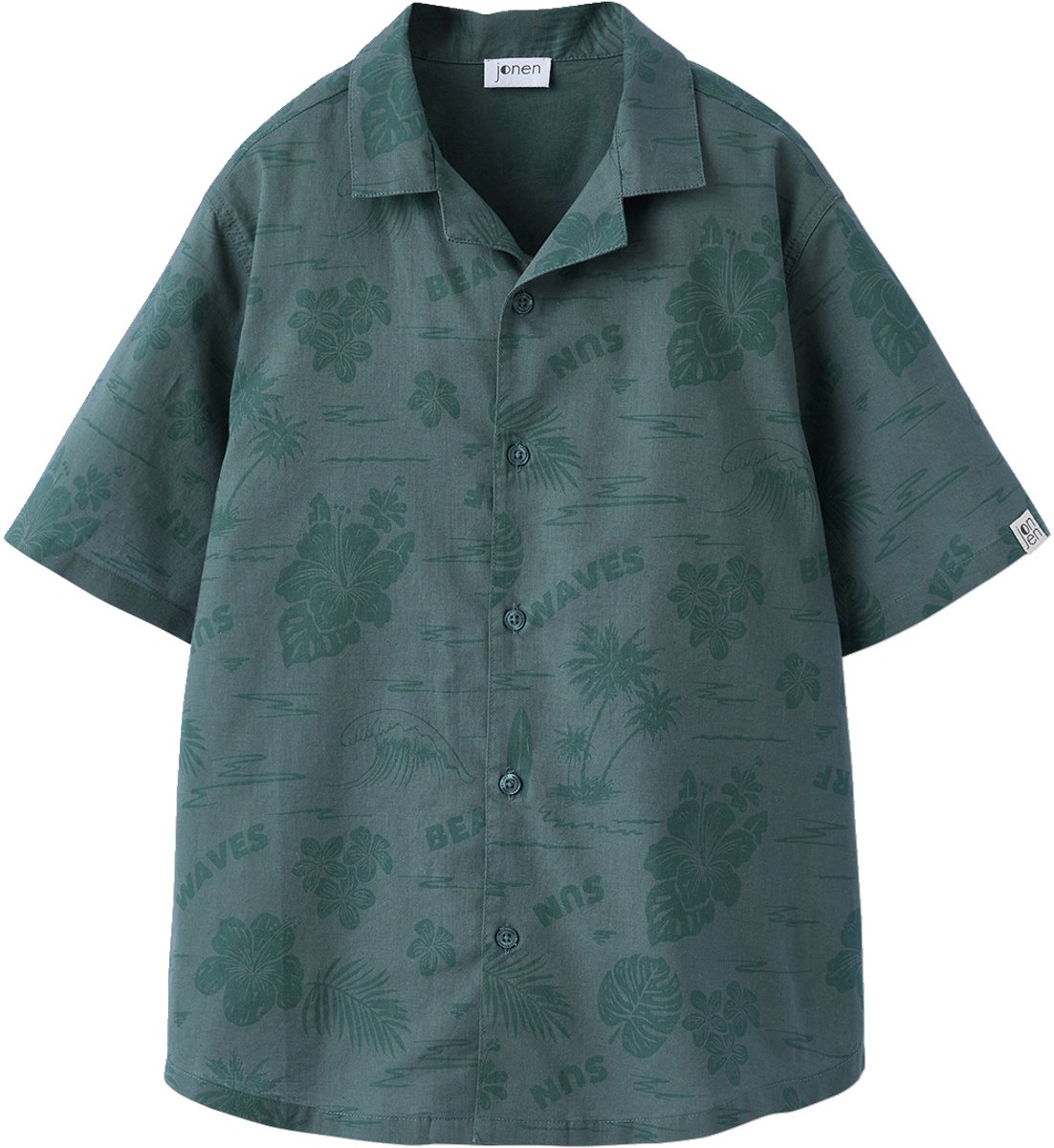Jonen Hawaп jongenshemd van popeline