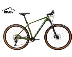 RINOS Gaia2.0 - Carbon MTB - Koolstofvezel Mountainbike- Shimano Deore - 12 versnellingen - ROCKSHOX Recon RL Remote - Schwalbe 29x2.25 Banden - 29*19