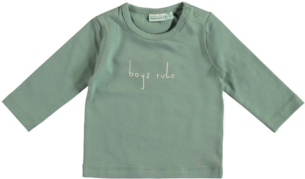 Babylook Boys Rule T-Shirt - Mt. 62 - Chinois Green