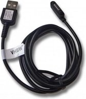 VHBW Sony Xperia magneet connector naar USB-A kabel voor Sony Xperia tablets en smartphones - USB2.0 / zwart - 1 meter