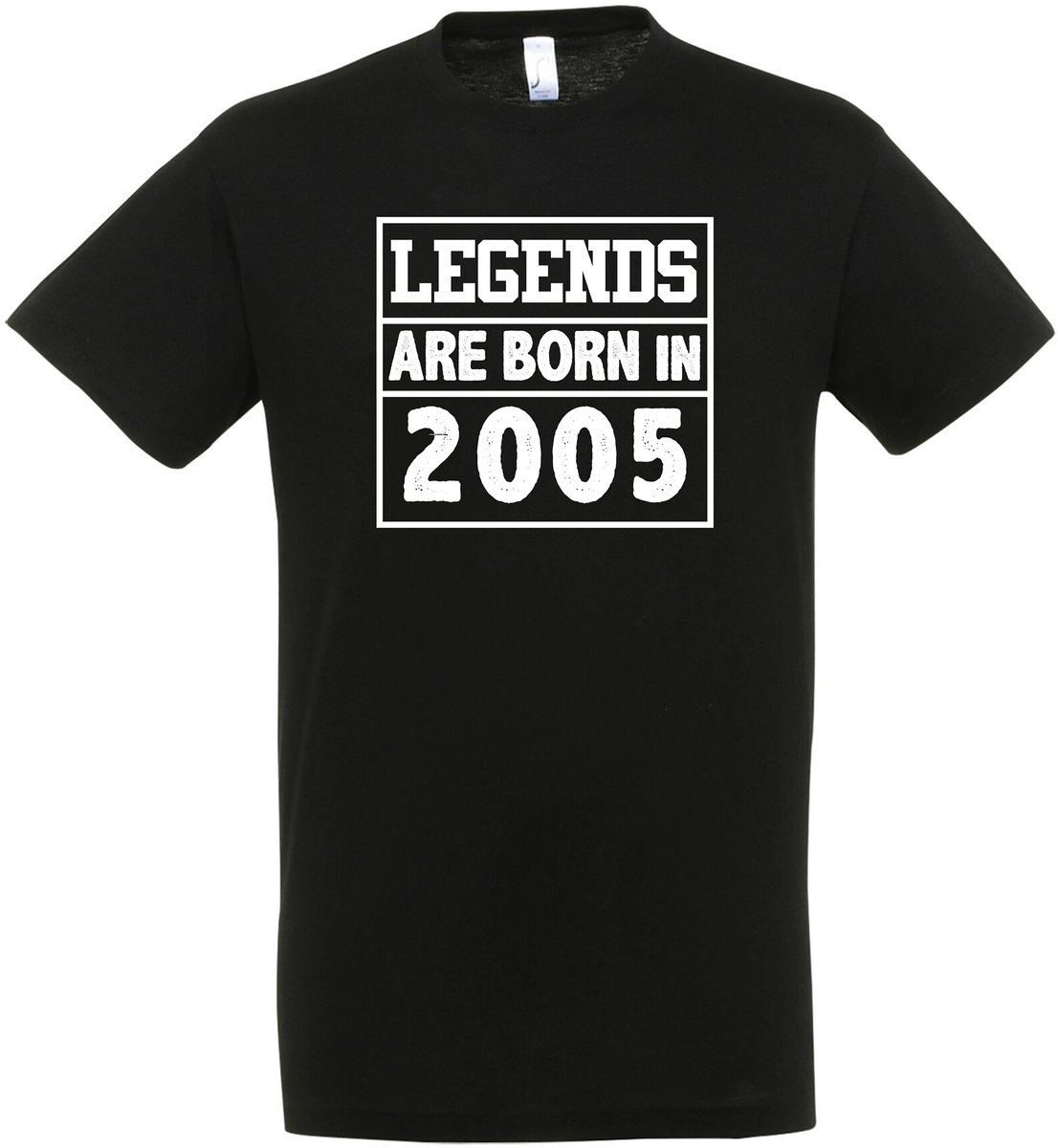 Legends Are Born In 2005 T-shirt - Cadeau - 20e Verjaardag - Feest - 20 jaar cadeau’s - Verjaardag - Gift - 20 Jaar T-shirt - Verjaardag cadeau - Cadeau - 20+ - Maat XL