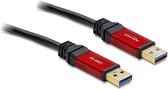 Delock - USB 3.0 kabel - Zwart - 2 meter