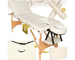 Top 10 massagetafels en behandelstoelen 2026: tectake 3-zone-massagetafel met houten frame