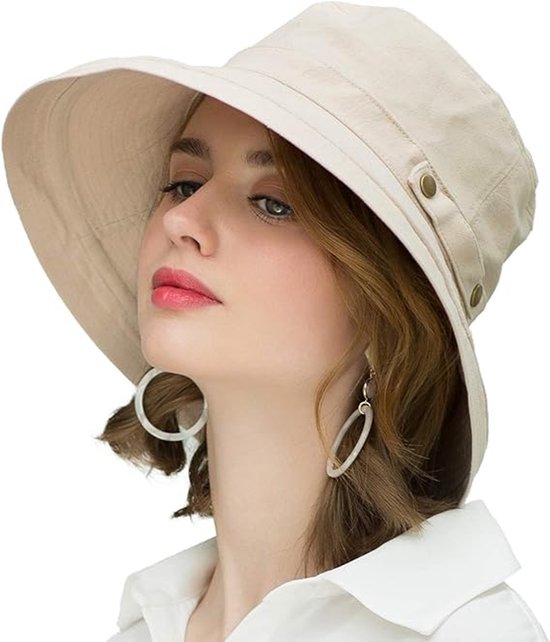 Summer Hat for Women - Fisherman Hat - Beach Hat for Men - Summer Hat for Women - Sun Hat for Protection, Black, Large - Extra Large