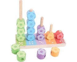 Bigjigs Jeu de tri de fleurs BB090
