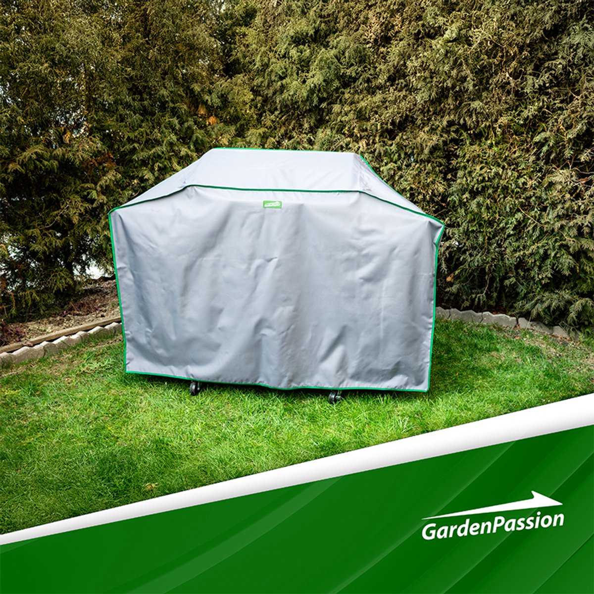 Gardenpassion® BBQ Hoes -BBQ Cover - Barbecue Hoes - Waterdicht - Maat XL - 50 x 150 x 105 Cm - Grijs