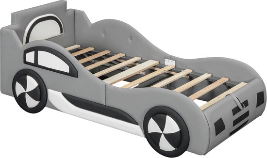 Plat bed - 90 x 200cm - zonder matras - modelautobed - autobed ...