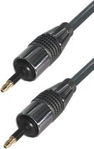 Transmedia Digital Optical Mini Toslink - Câble audio Mini Toslink - 6mm - 1 mètre