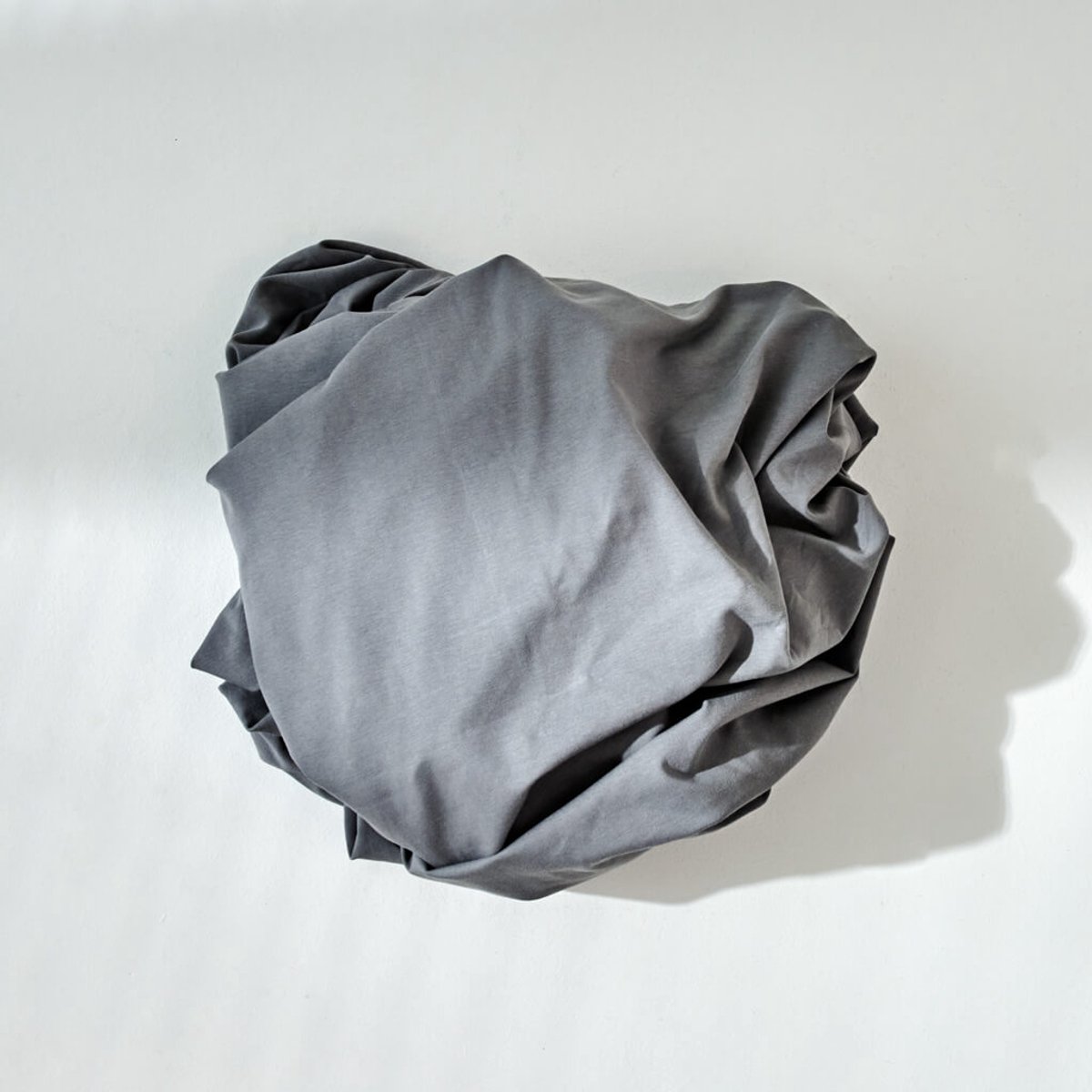 Auping Jersey Hoeslaken 120 cm – Warm Grey thumbnail 4
