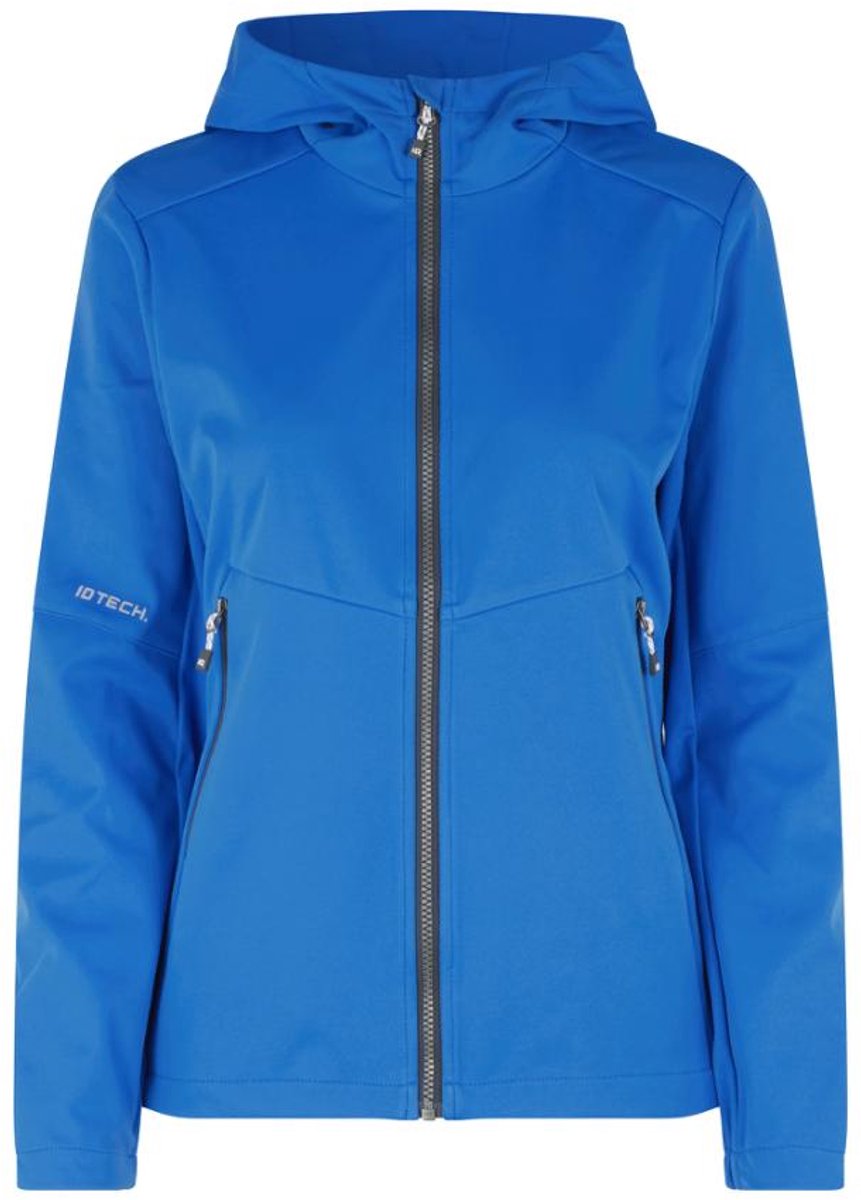 ID-Line 0837 Soft shell jacket light women Royal blueL Blauw