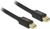 Mini DisplayPort kabel - versie 1.2 (4K 60 Hz) / zwart - 0,50 meter