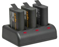 Jupio Value Pack: 2x Enduro Battery GoPro HERO 13 - AHDBT-1301 / CPSS1B 1900mAh + Compact USB Triple Charger Jupio Value Pack: 2x Enduro Battery GoPro HERO 13 - AHDBT-1301 / CPSS1B 1900mAh + Compact USB Triple Charger