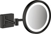 hansgrohe AddStoris scheerspiegel LED Licht mat zwart