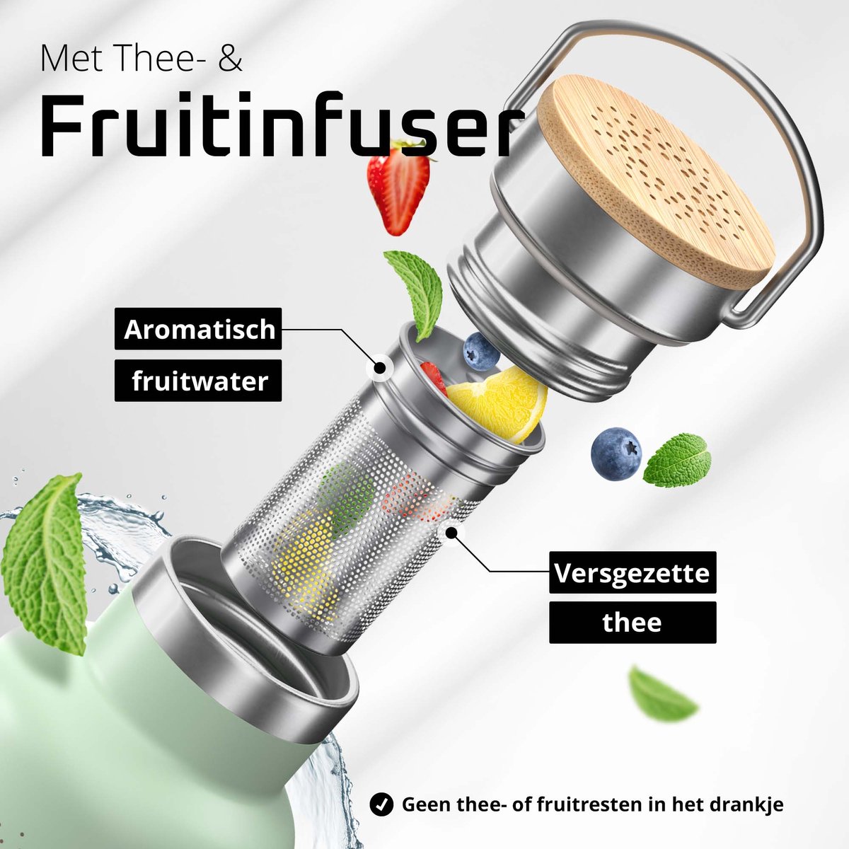 bemaxx ACTIVE FLASK RVS Thermosfles thumbnail 3