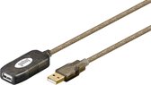 Goobay actieve USB naar USB verlengkabel - USB2.0 - tot 0,5A - 5 meter