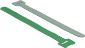 DeLOCK Klittenband kabelbinders 200 x 12mm / groen (10 stuks)