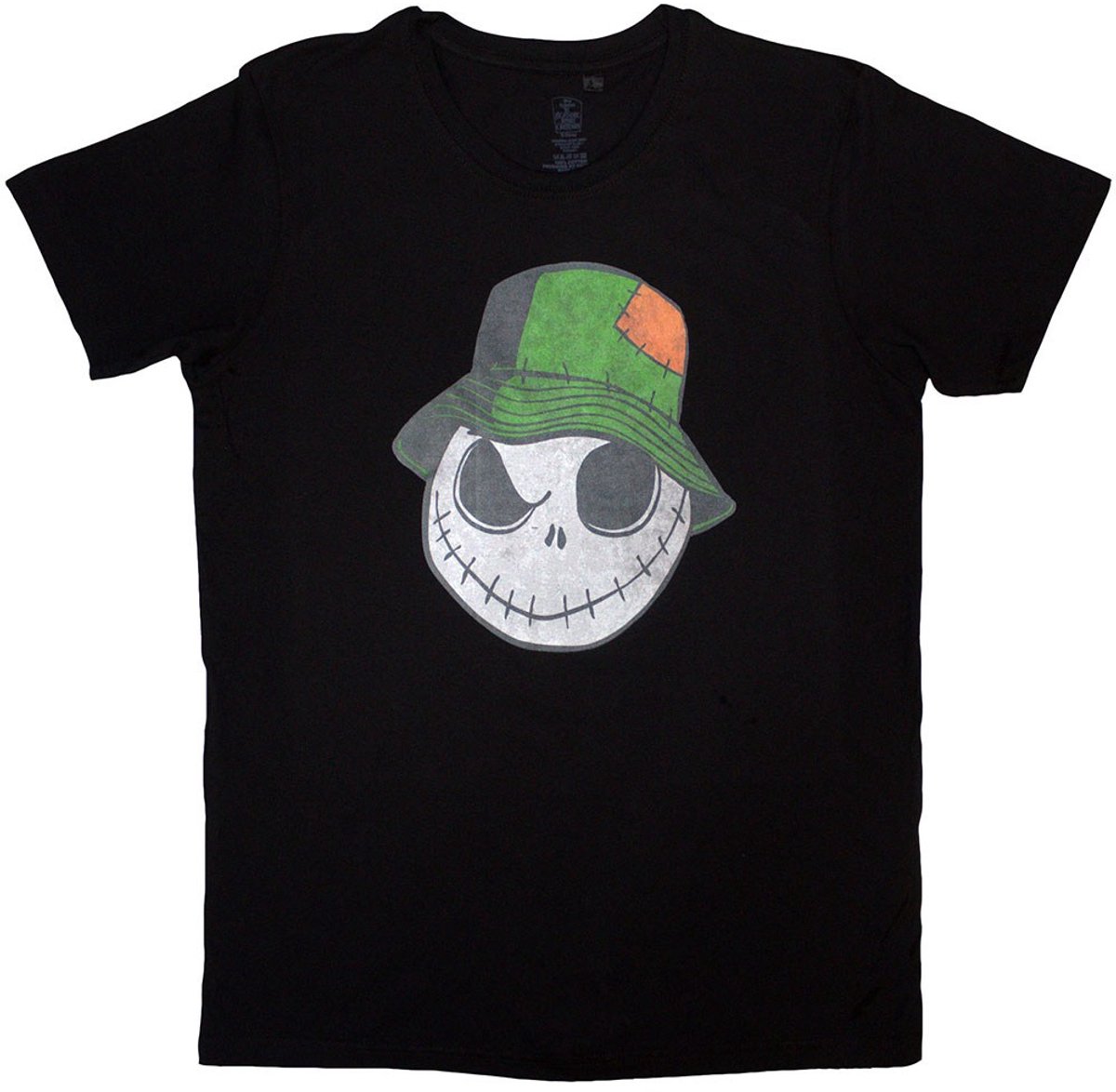 Disney The Nightmare Before Christmas - Jack Bucket Hat Heren Tshirt - XL - Zwart
