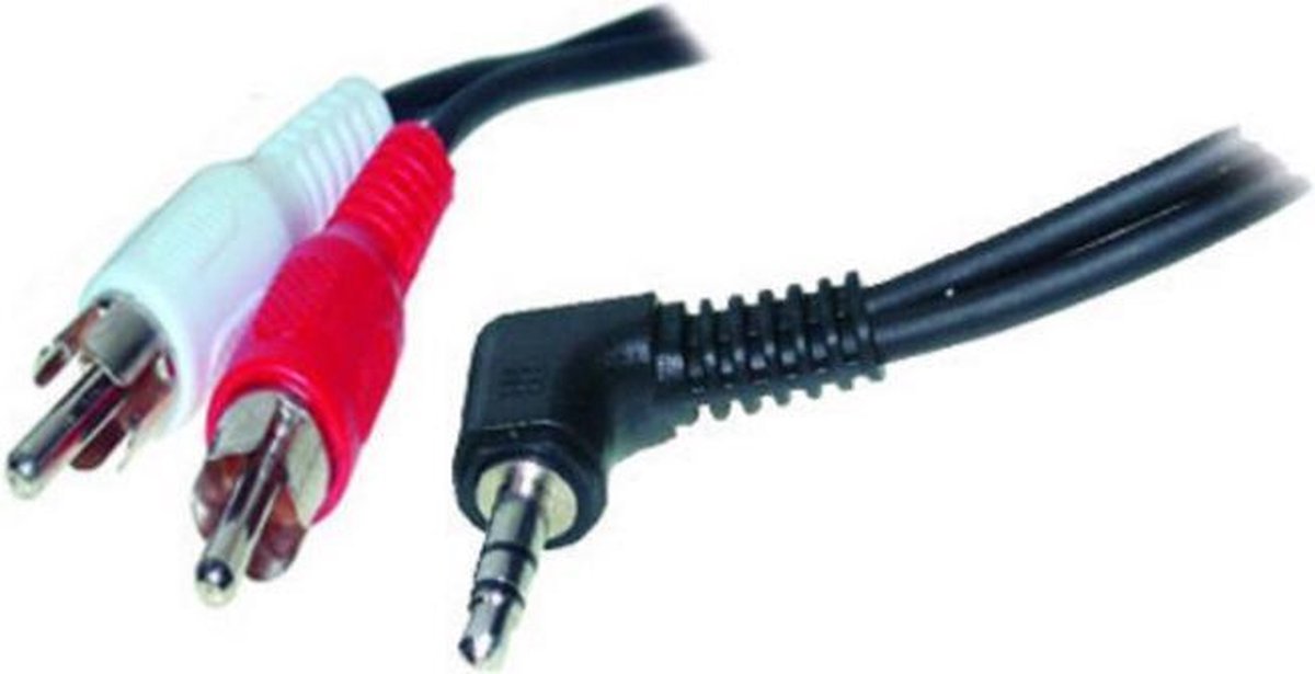 3,5mm Jack haaks - Tulp stereo audio kabel - 1,5 meter | bol.com