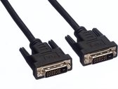 Goobay 0.5m Dual Link DVI-D Cable Câble DVI 0.5 m Noir