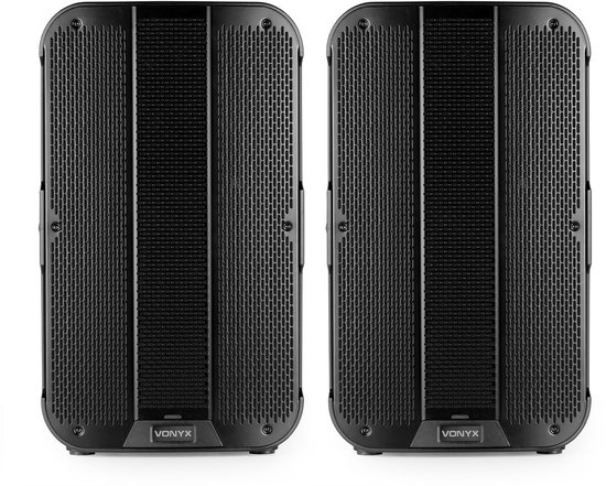 Actieve speakerset - Fenton SPB-210 - 1200W actieve speakerset 2x 10 met o.a. Bluetooth
