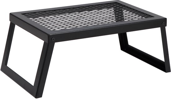 Opvouwbare Kampvuurbarbecue, 45.8 x 30.5 x 20.5 cm, Hoogwaardig Staal, Met Opbergtas, Max. 300°C Bestand, 6 kg Draagvermogen van Lifetab. — afbeelding 2
