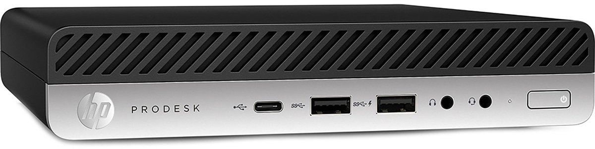 HP ProDesk 600 G4 i5-8500T mini PC Intel® Core™ i5 8 GB DDR4-SDRAM 256 GB SSD Windows 11 Pro Zwart, Zilver thumbnail 5