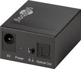 Goobay Digitale optische Toslink audio schakelaar 2 in - 1 uit met voedingsadapter