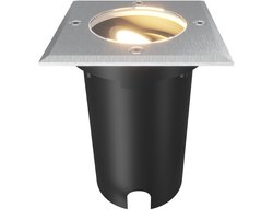 Ledvion LED Grondspot Buiten IP67 10W 230V GU10 vierkant dimbaar