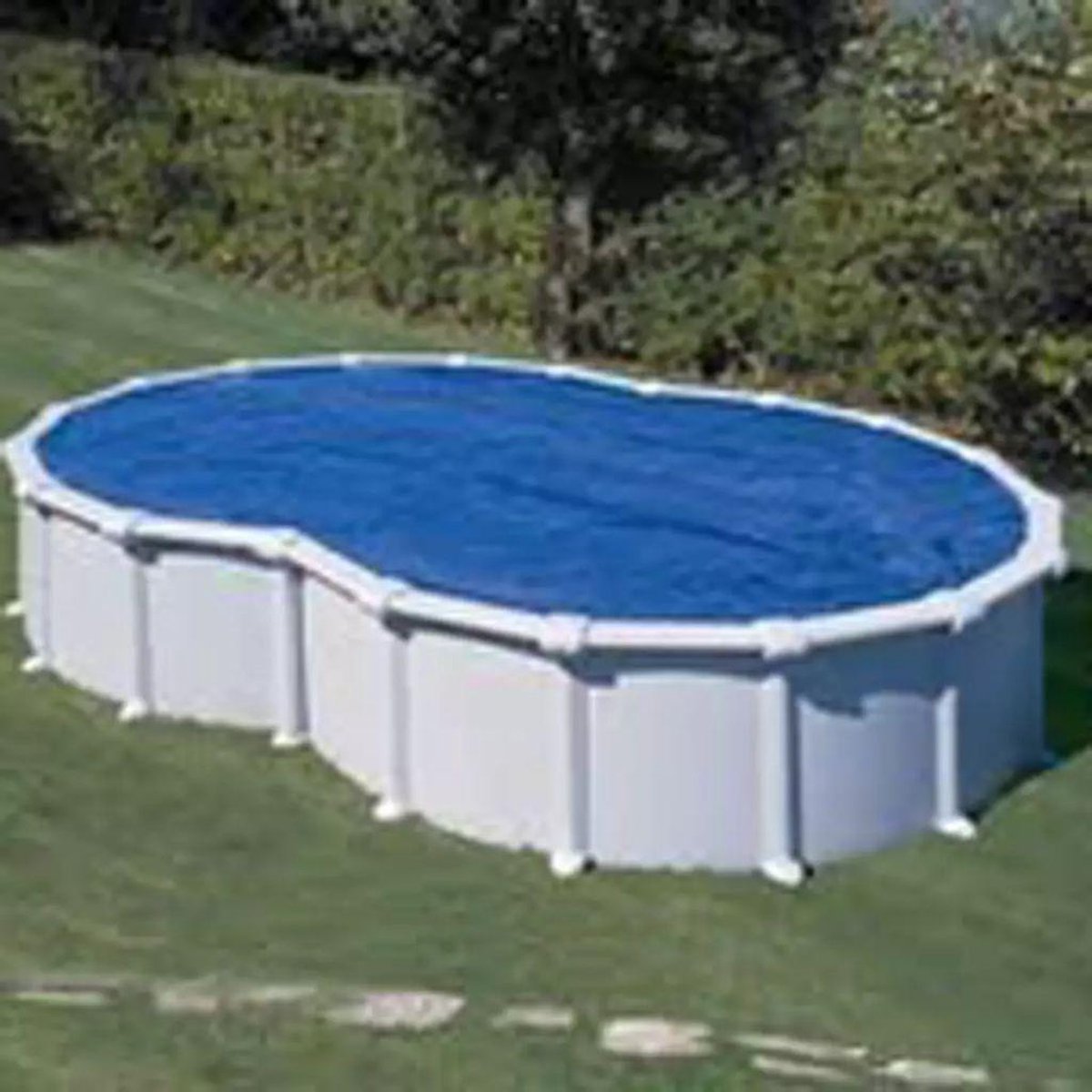Gre Summer Cover for figure-of-eight pool - 640 x 390 cm