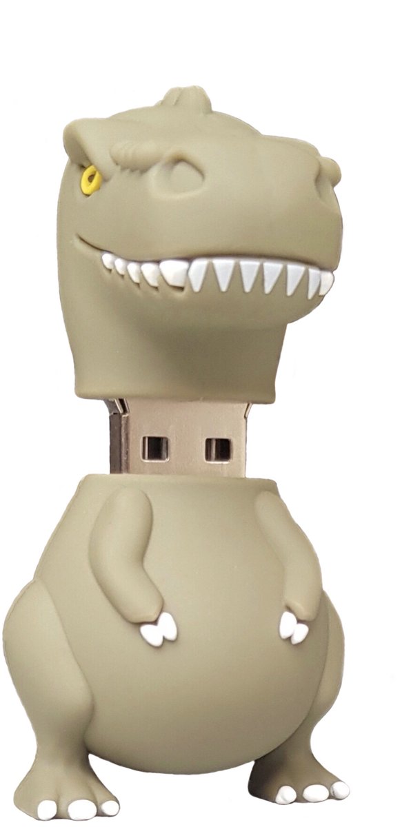 USB-stick Dinosaurus 32GB - Dieren - Dino - Groen
