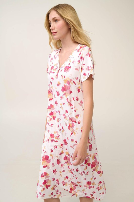 Vamp! Chemise de nuit femme adulte viscose Tencel manches courtes Adenia longue 22063/267 40 / L