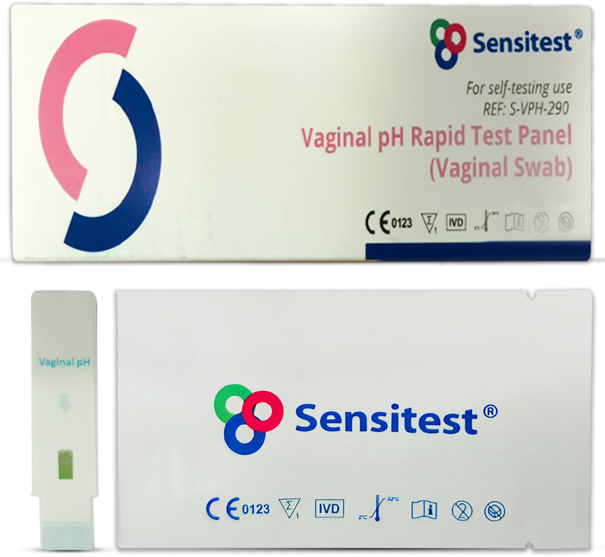 Goedkoopste Vaginale pH Zelftest – Controleer de gezondheid van je vaginale flora – Binnen 3 minuten resultaat – Eenvoudig thuis uit te voeren – 1 stuk