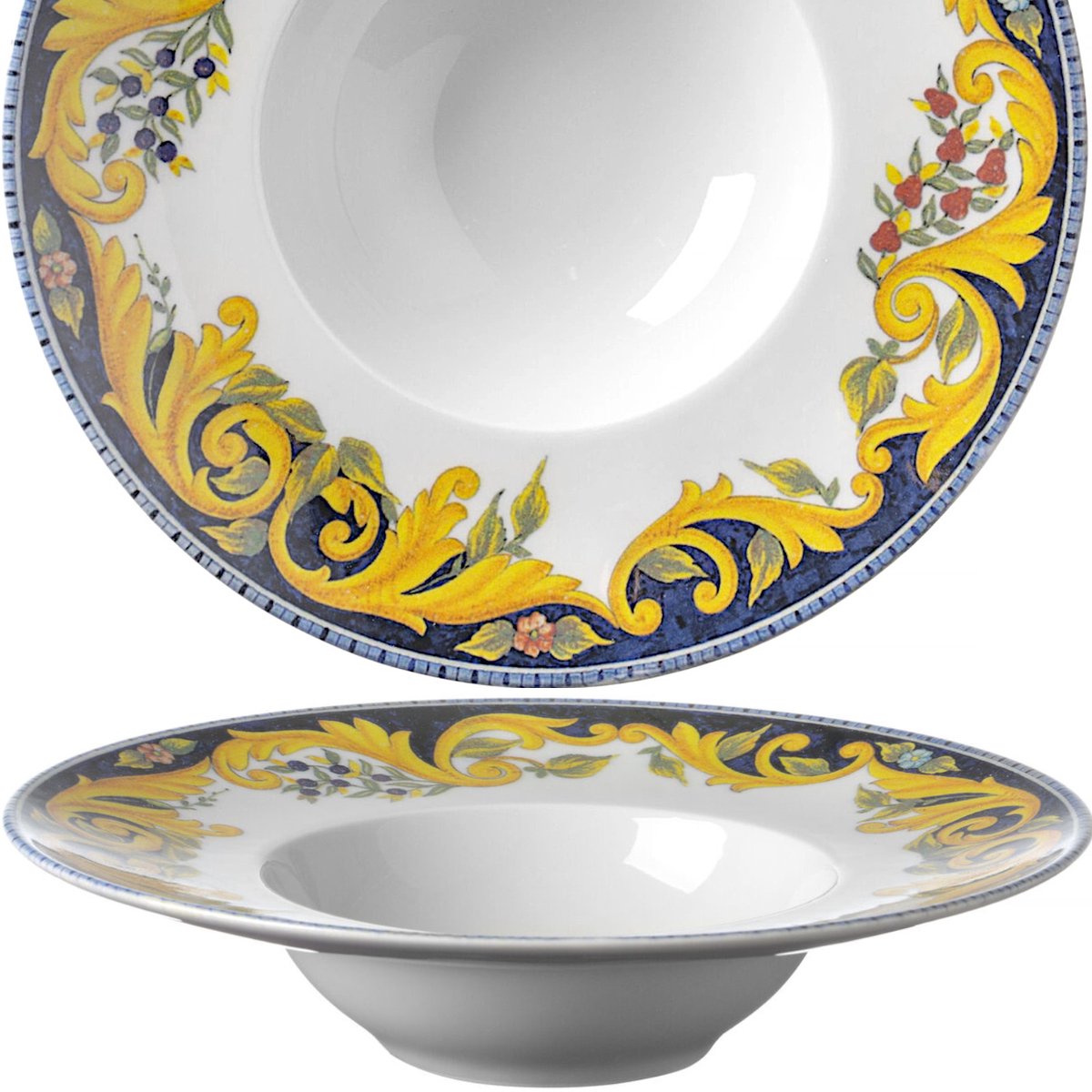 Pastabord Specjale Barocco diameter 275 x 60 mm - set van 6